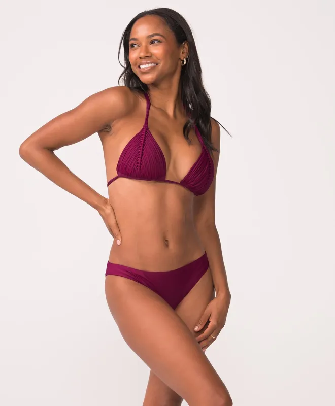 Zen Basic Ruched Bottom sold by PQ Swim