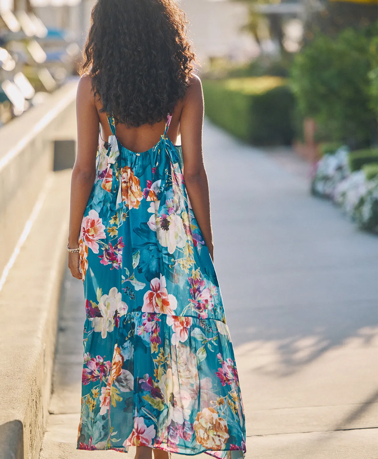 Spiritual Bloom Leilani Long Dress sold by PQ Swim product image thumbnail 5