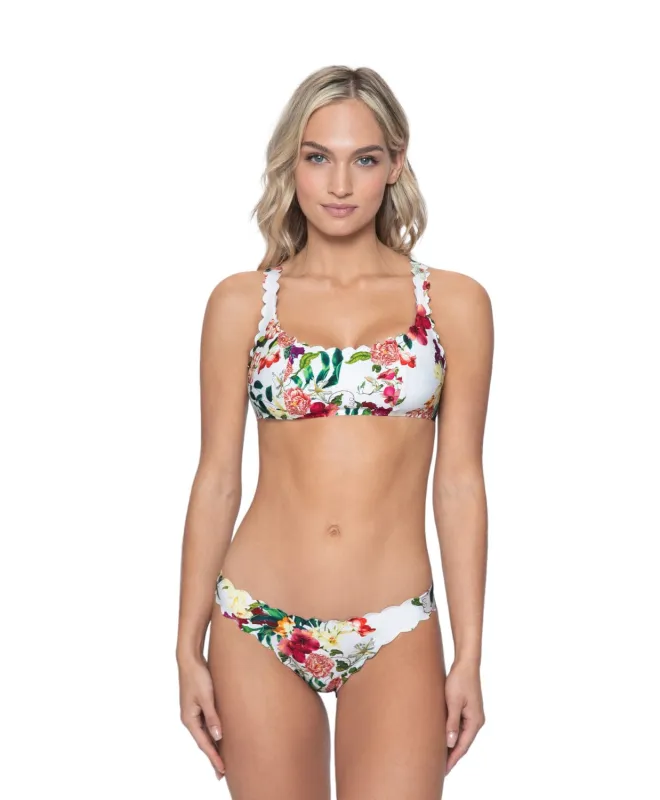 Summer Hibiscus Reversible Seamless Wave Halter (FINAL SALE) sold by PQ Swim