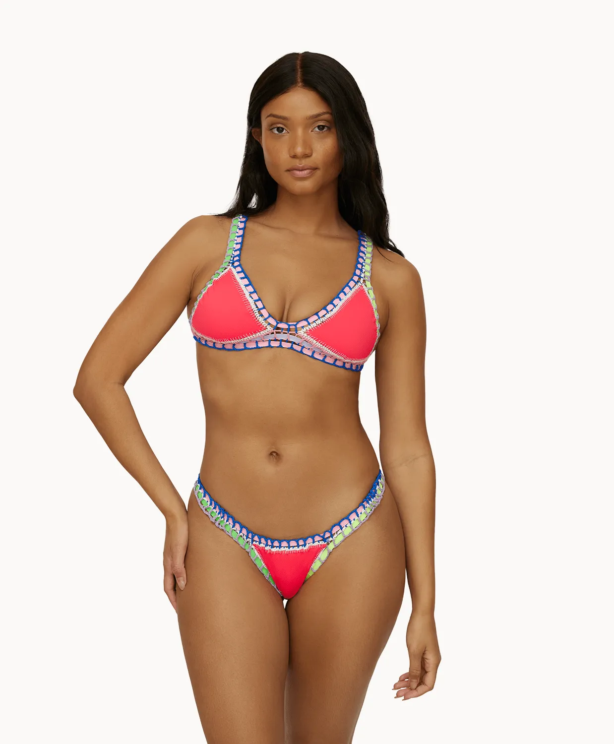 Ferrarini by PQ Swim Red Crochet Bottom sold by PQ Swim product image thumbnail 3