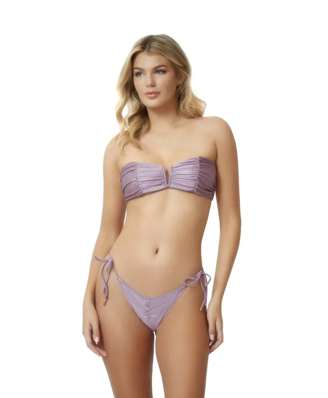 Violet Sands Ruched Bandeau (FINAL SALE) sold by PQ Swim