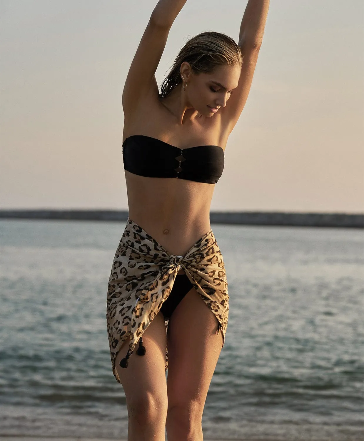 Leopard Sarong (FINAL SALE) sold by PQ Swim