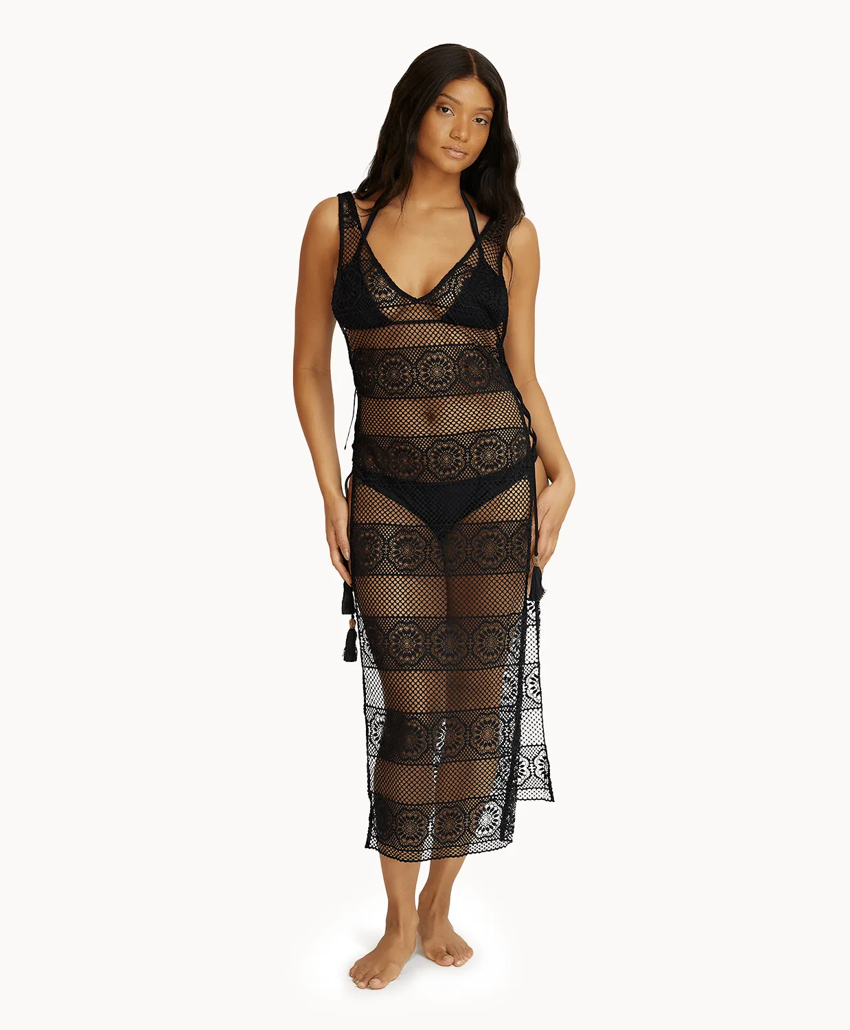 Midnight Joy Lace Cover Up sold by PQ Swim product image thumbnail 2