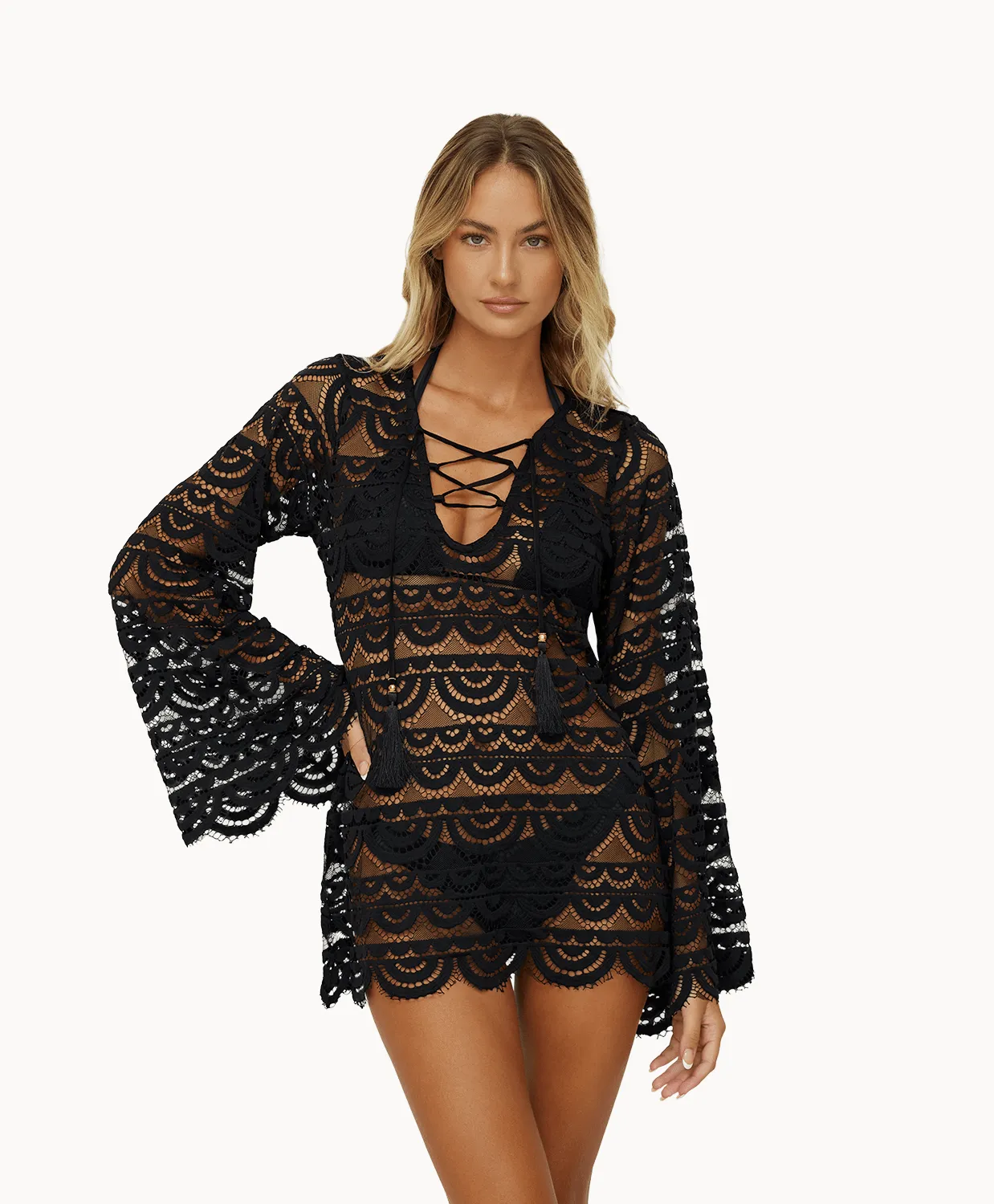 Black Gold Noah Tunic sold by PQ Swim product image thumbnail 3