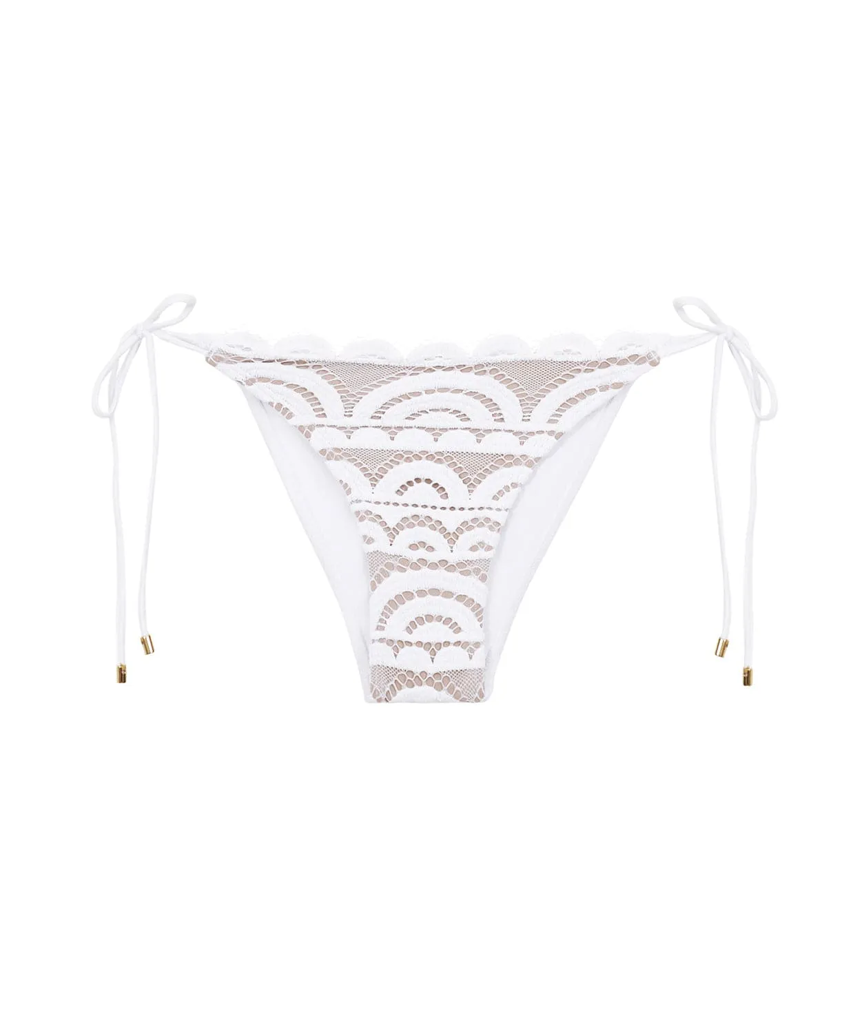 Water Lily Lace Tie Bottoms sold by PQ Swim product image thumbnail 2