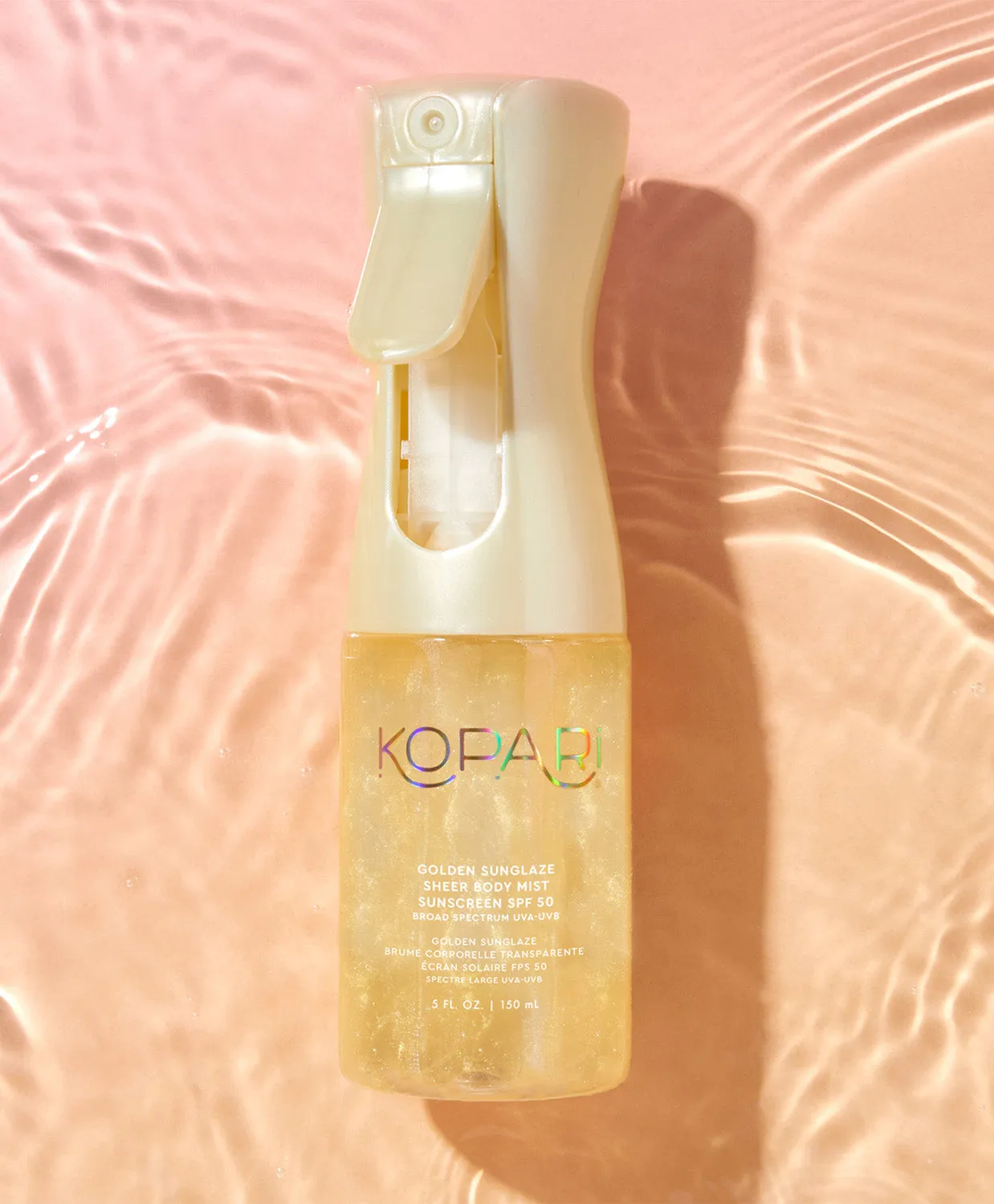 Golden Sunglaze Sheer Body Mist Sunscreen SPF 50 sold by PQ Swim