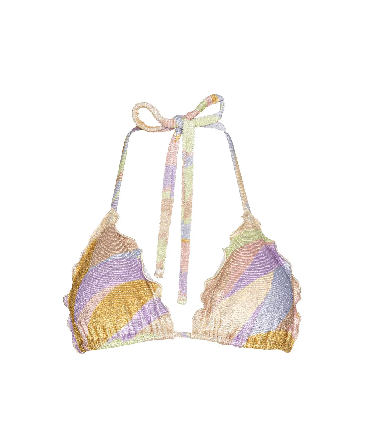 Sorrento Lettuce Edge Triangle Top sold by PQ Swim product image thumbnail 2