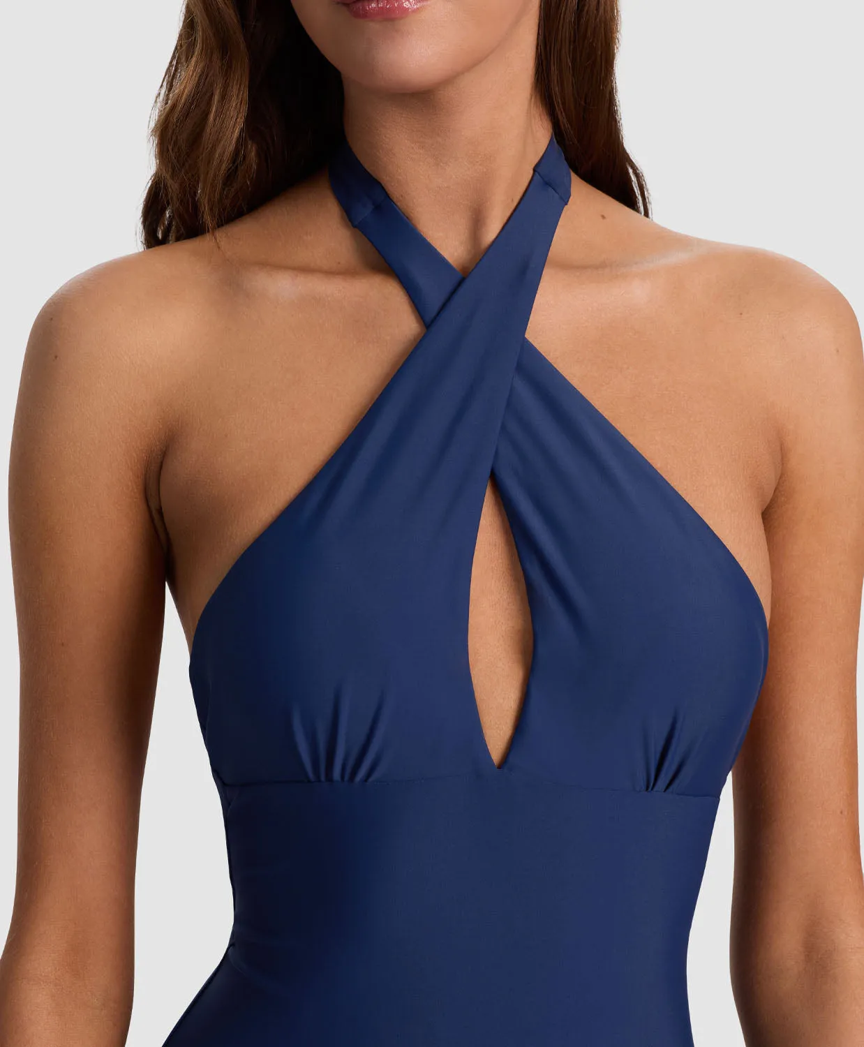 A+O x PQ Navy Cross Front One Piece sold by PQ Swim product image thumbnail 3
