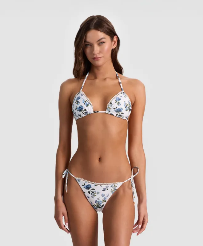 A+O x PQ American Beauty Reversible Triangle Top made by PQ Swim