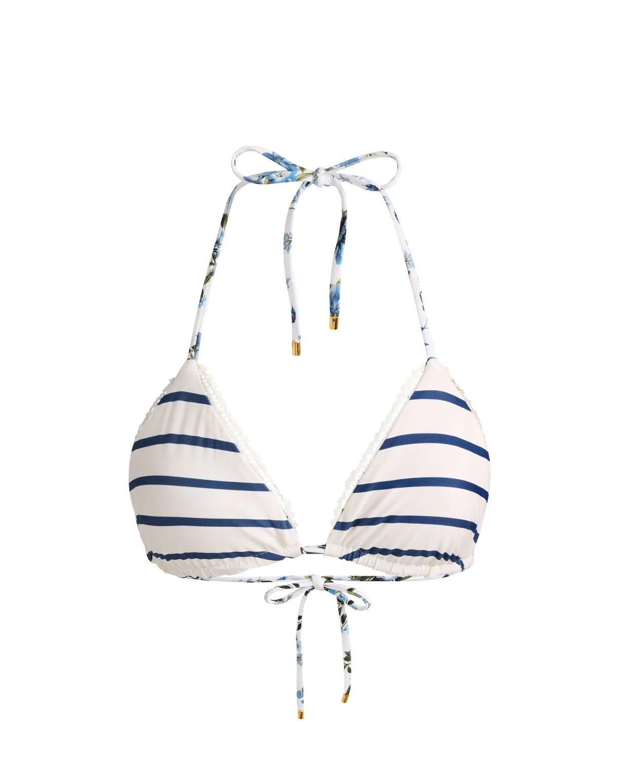 A+O x PQ American Beauty Reversible Triangle Top sold by PQ Swim product image thumbnail 3