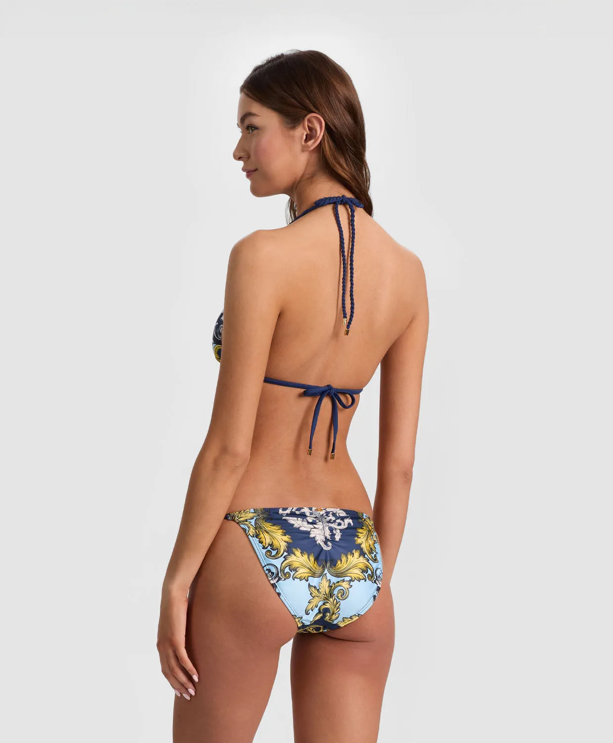 A+O x PQ Antique Scroll Rope Triangle Top sold by PQ Swim product image thumbnail 3