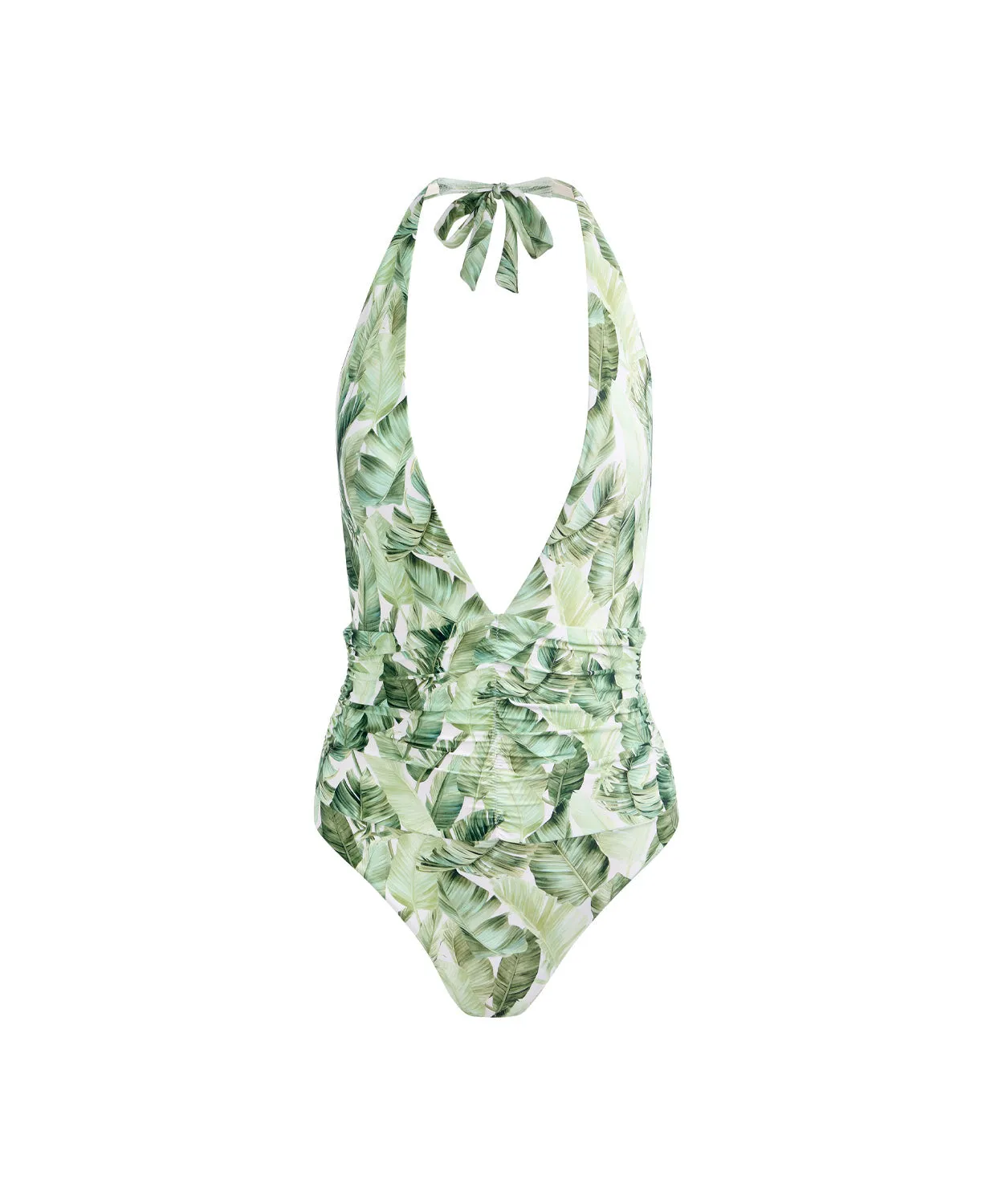 A+O x PQ Floral Palm Halter One Piece sold by PQ Swim product image thumbnail 2