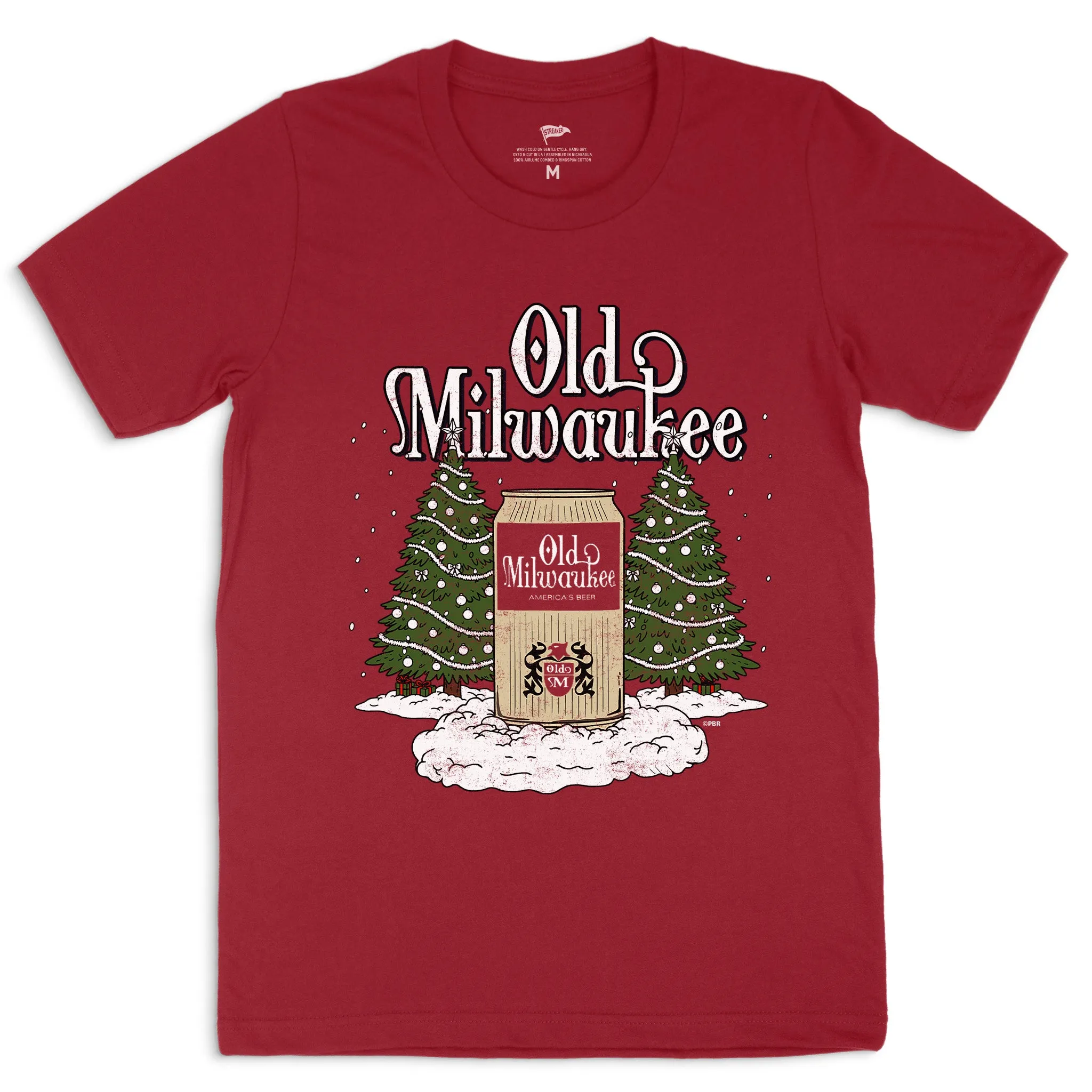 Old Milwaukee Vintage Holiday Tee sold by Streaker Sports