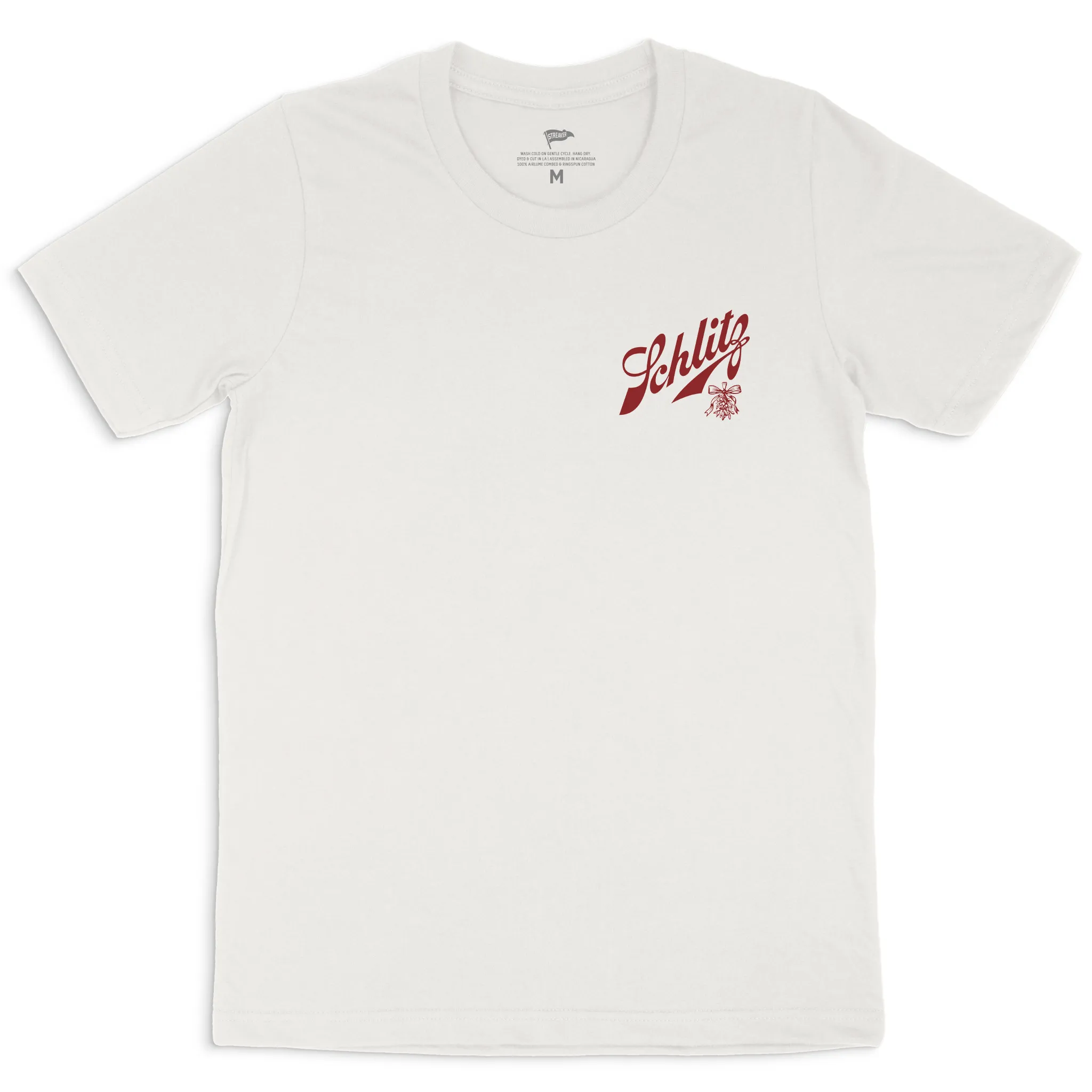 Schlitz Vintage Holiday Cheer Tee sold by Streaker Sports product image thumbnail 2