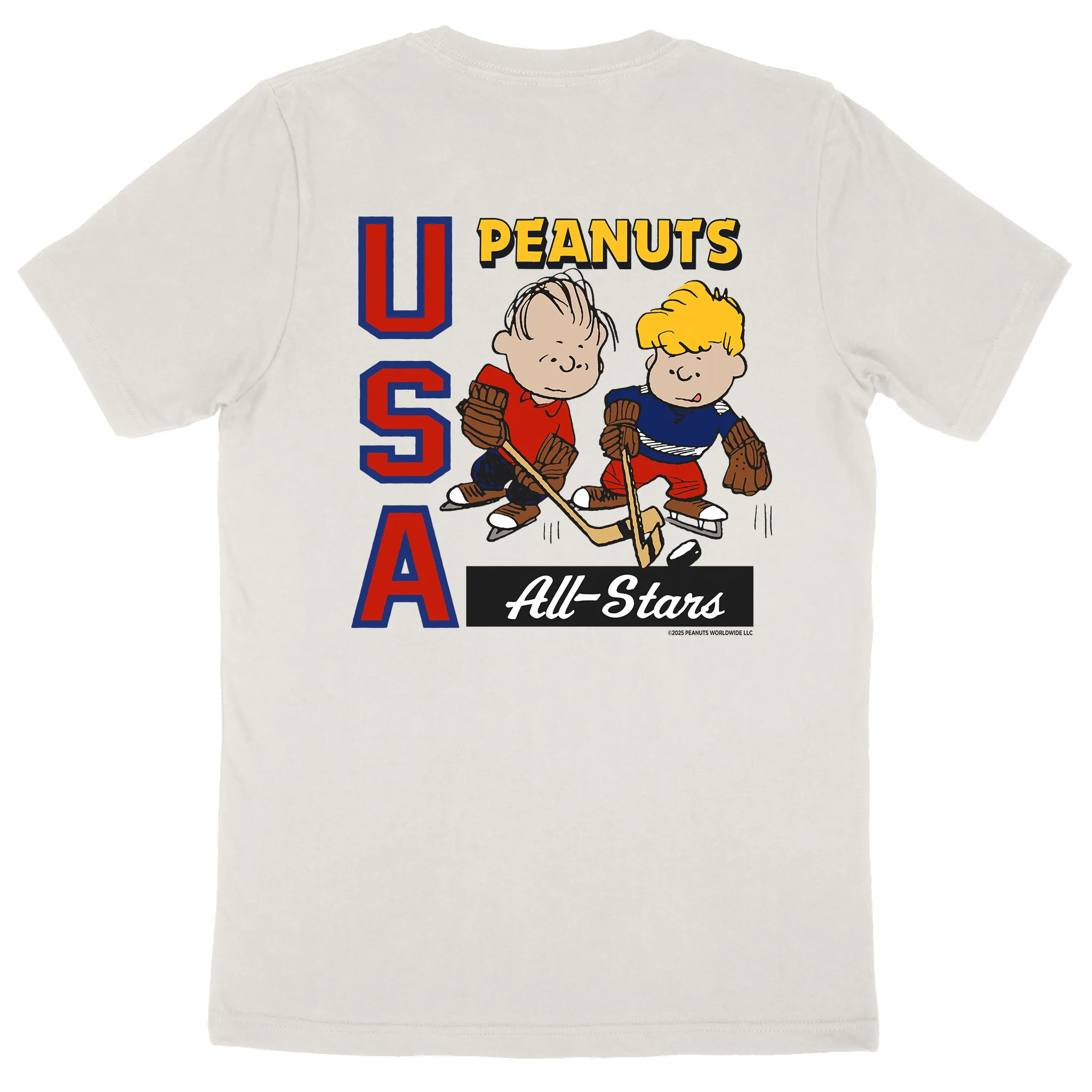 Peanuts x USA Hockey All Stars Tee sold by Streaker Sports product image thumbnail 3