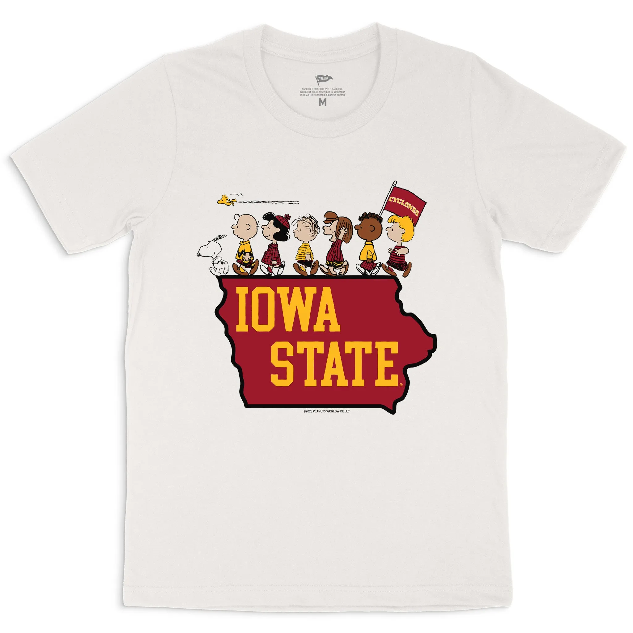 Peanuts x Iowa State The Gang Tee sold by Streaker Sports