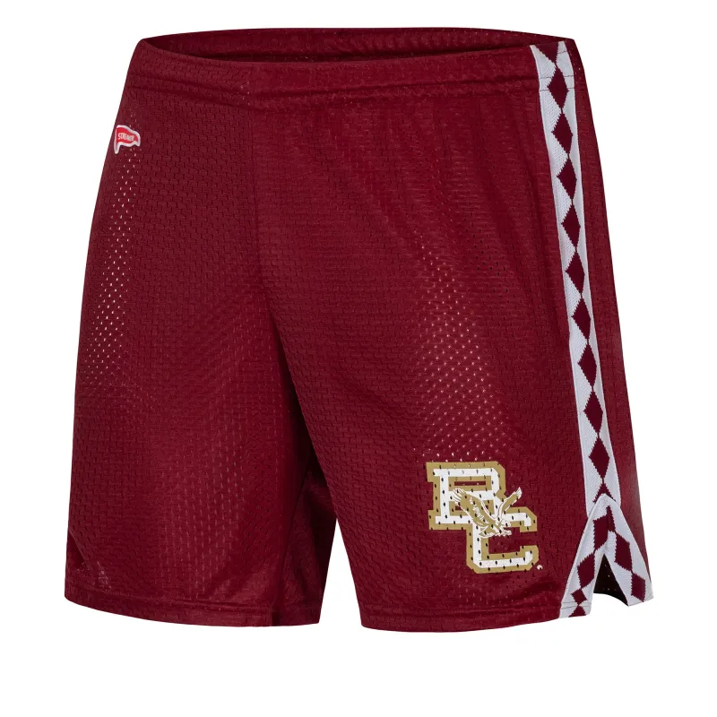Boston College Vintage Mesh Lacrosse Shorts sold by Streaker Sports
