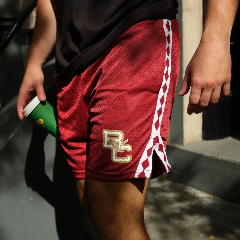 Boston College Vintage Mesh Lacrosse Shorts sold by Streaker Sports product image thumbnail 2