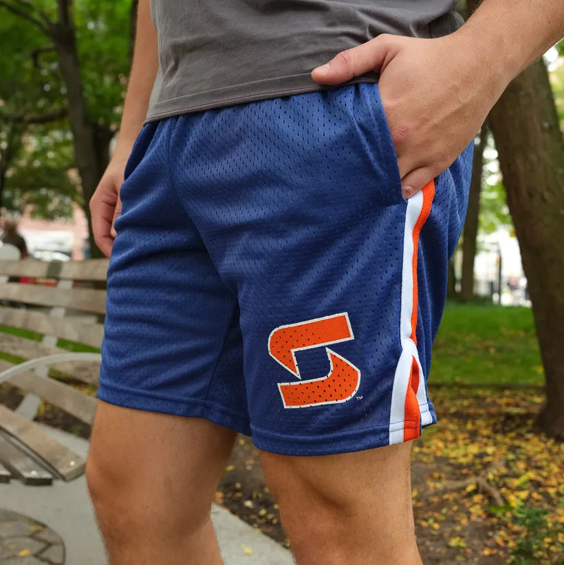 Syracuse Vintage Mesh Lacrosse Shorts sold by Streaker Sports product image thumbnail 2