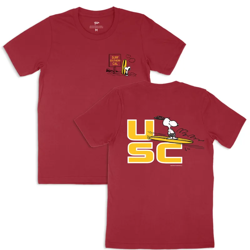 Peanuts x USC Surf Southern Cal sold by Streaker Sports