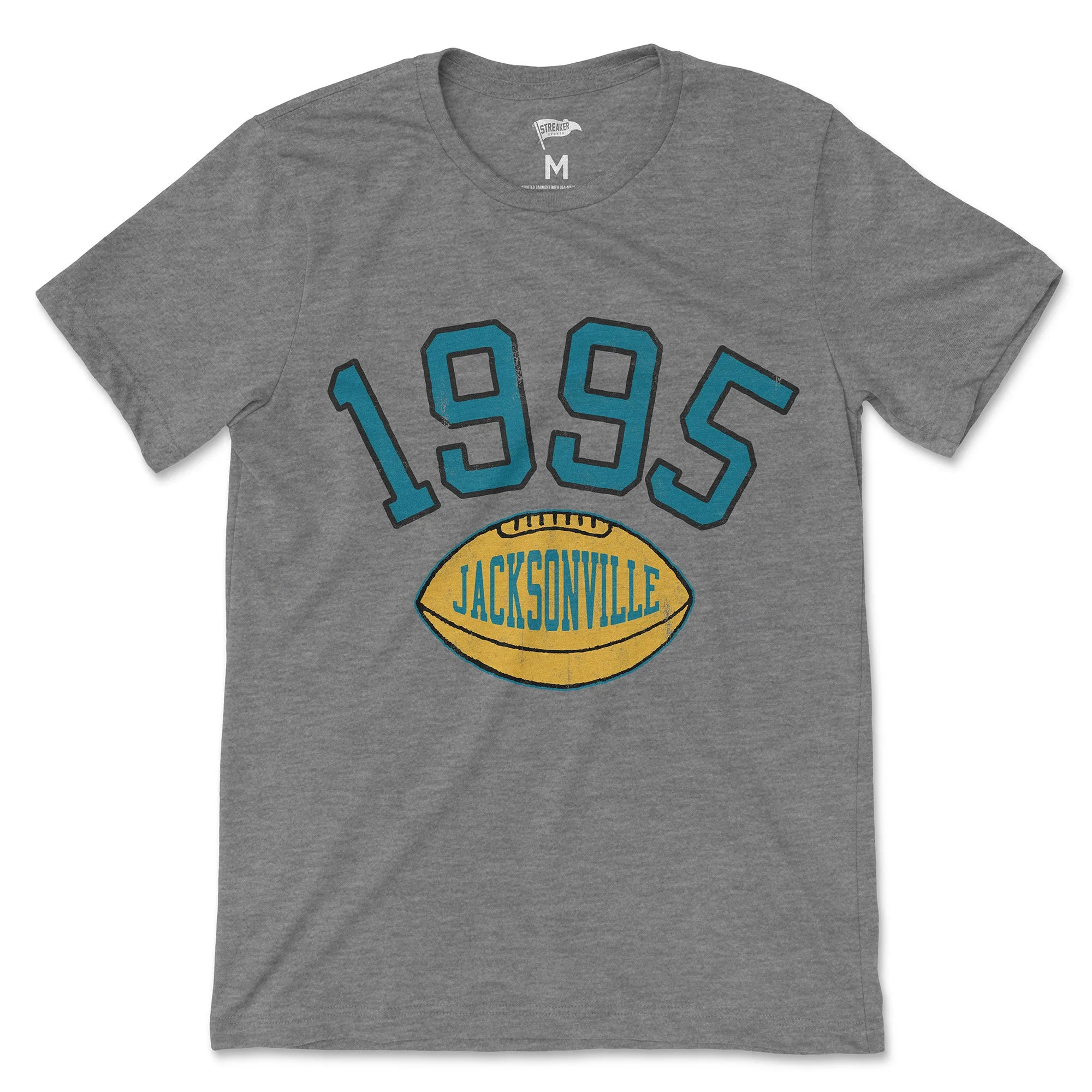 1995 Jacksonville Football Founding Year Tee sold by Streaker Sports