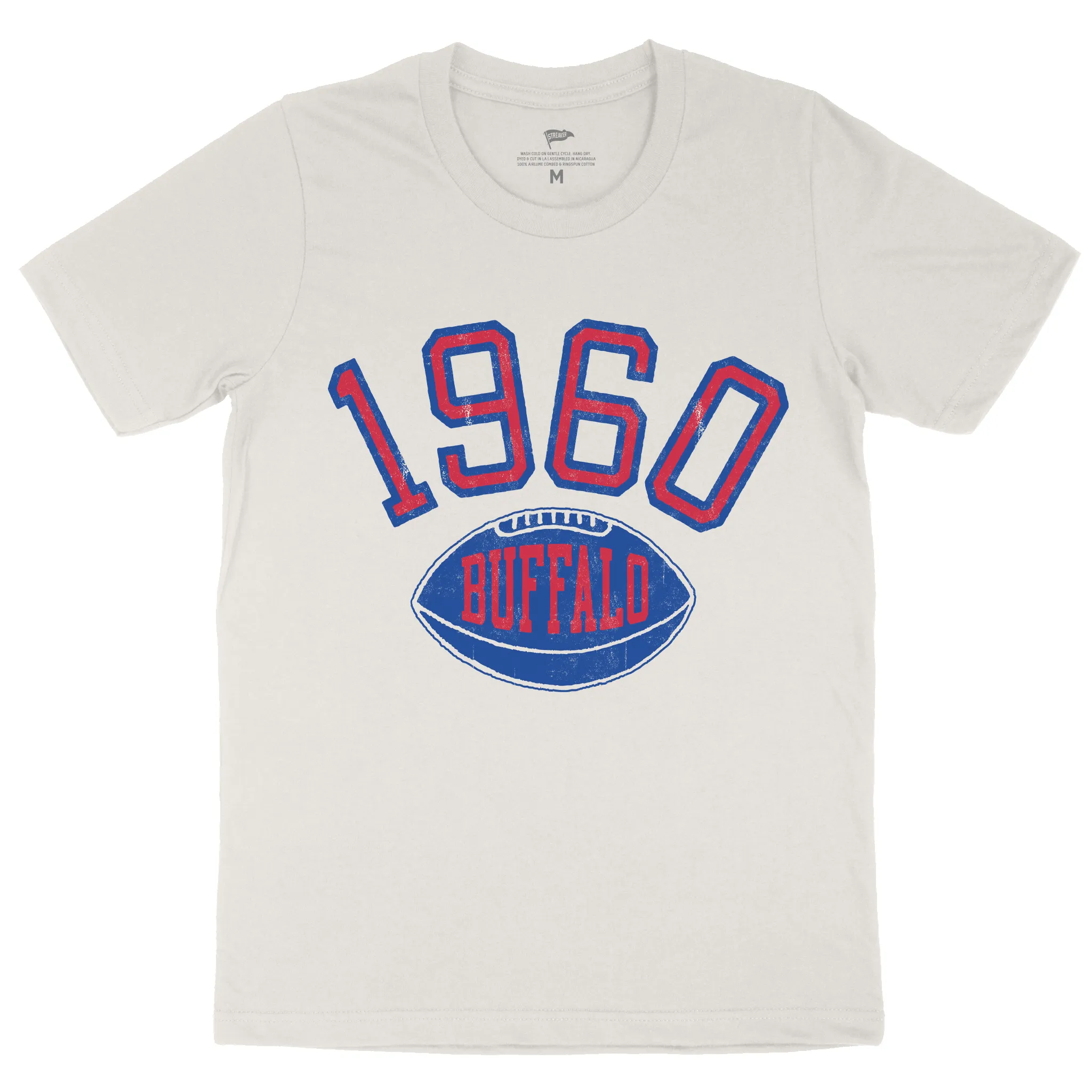 1960 Buffalo Football Founding Year Tee sold by Streaker Sports