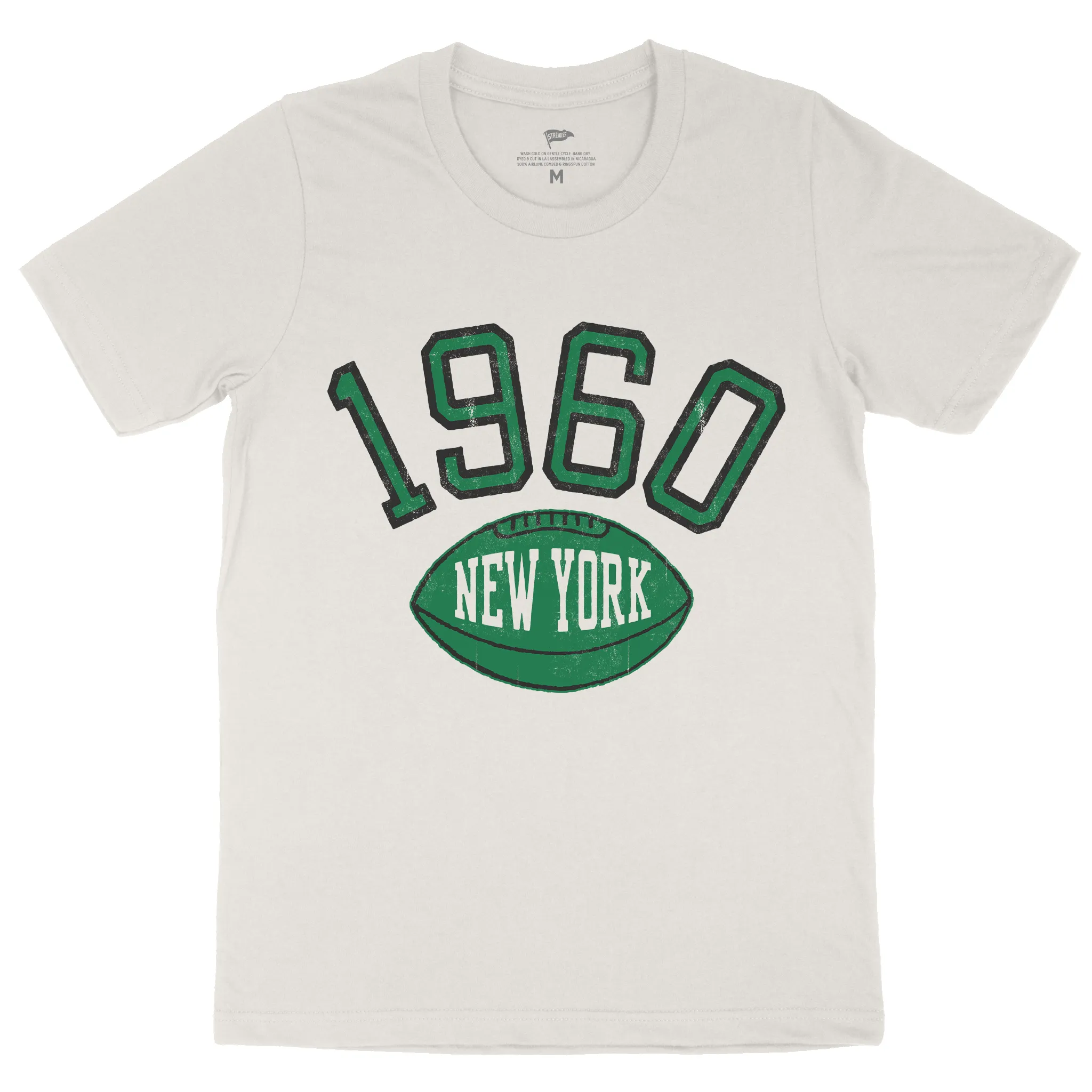1960 New York Football Founding Year Tee sold by Streaker Sports
