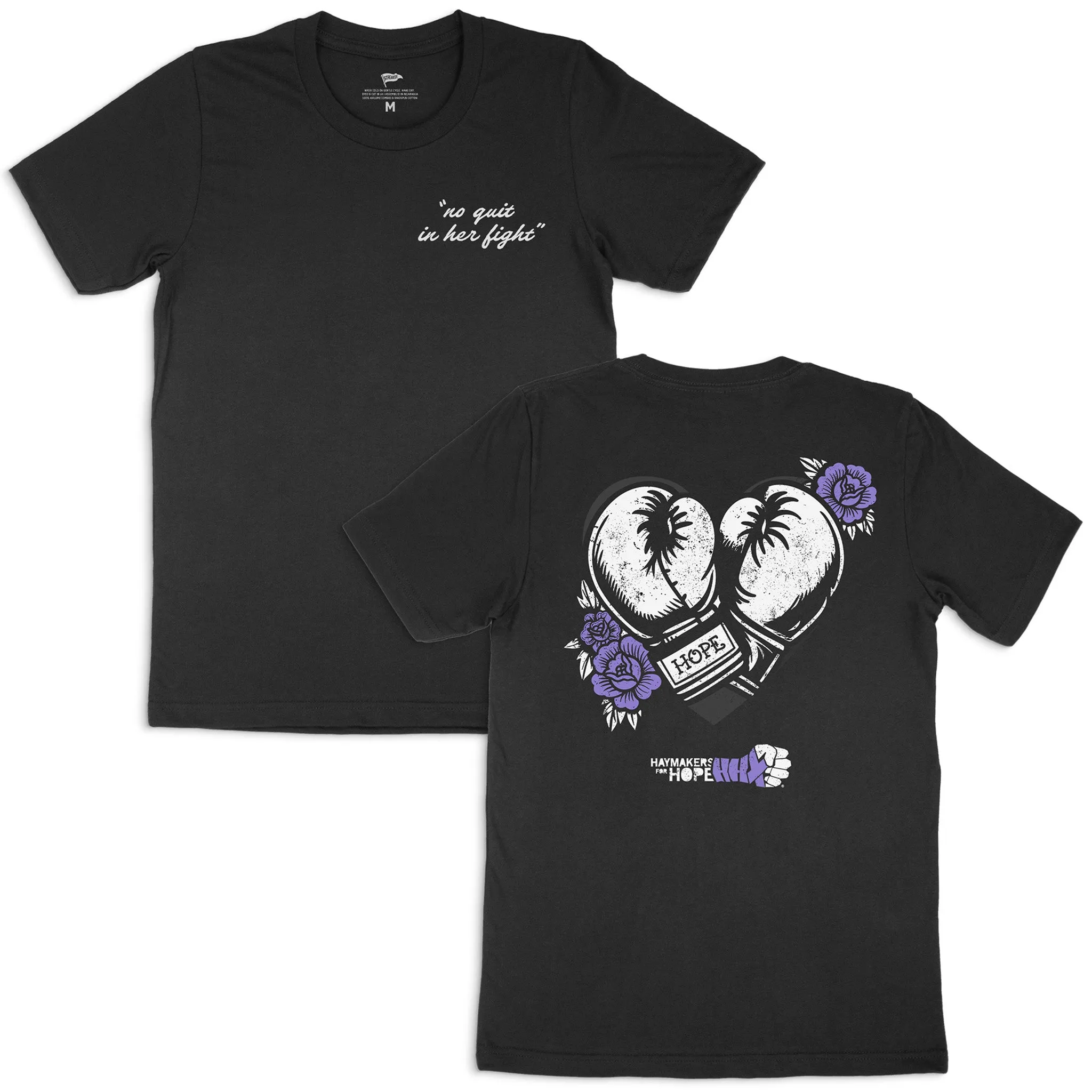 Haymakers for Hope Belles Tee sold by Streaker Sports