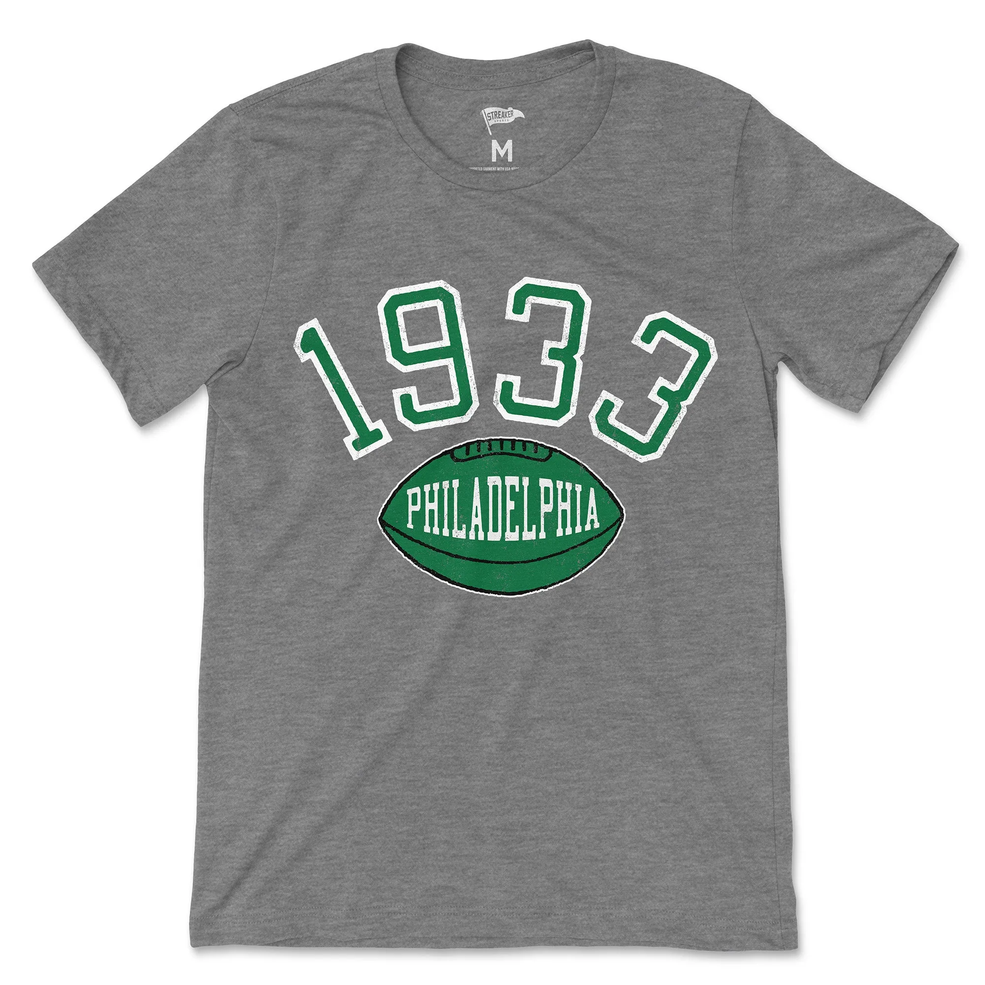 1933 Philadelphia Football Founding Year Tee sold by Streaker Sports
