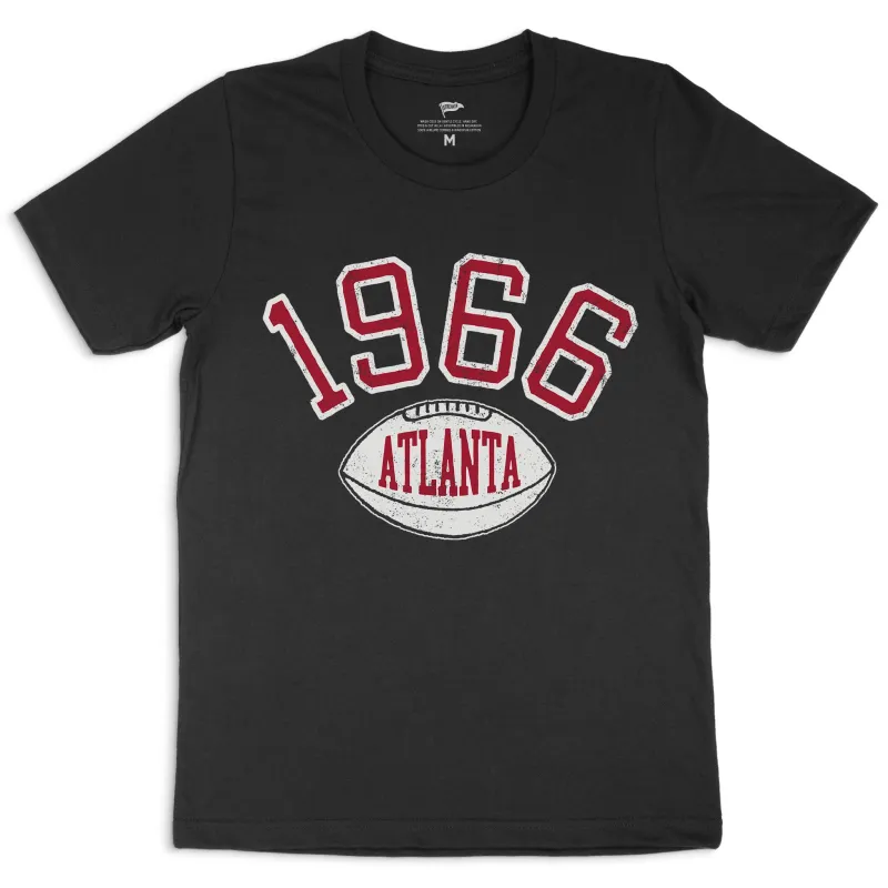 1966 Atlanta Football Founding Year Tee sold by Streaker Sports