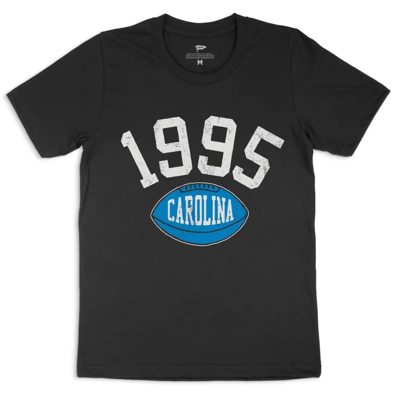 1995 Carolina Football Founding Year Tee sold by Streaker Sports
