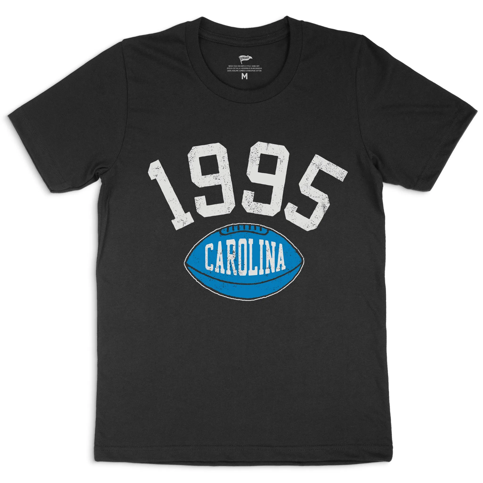 1995 Carolina Football Founding Year Tee sold by Streaker Sports
