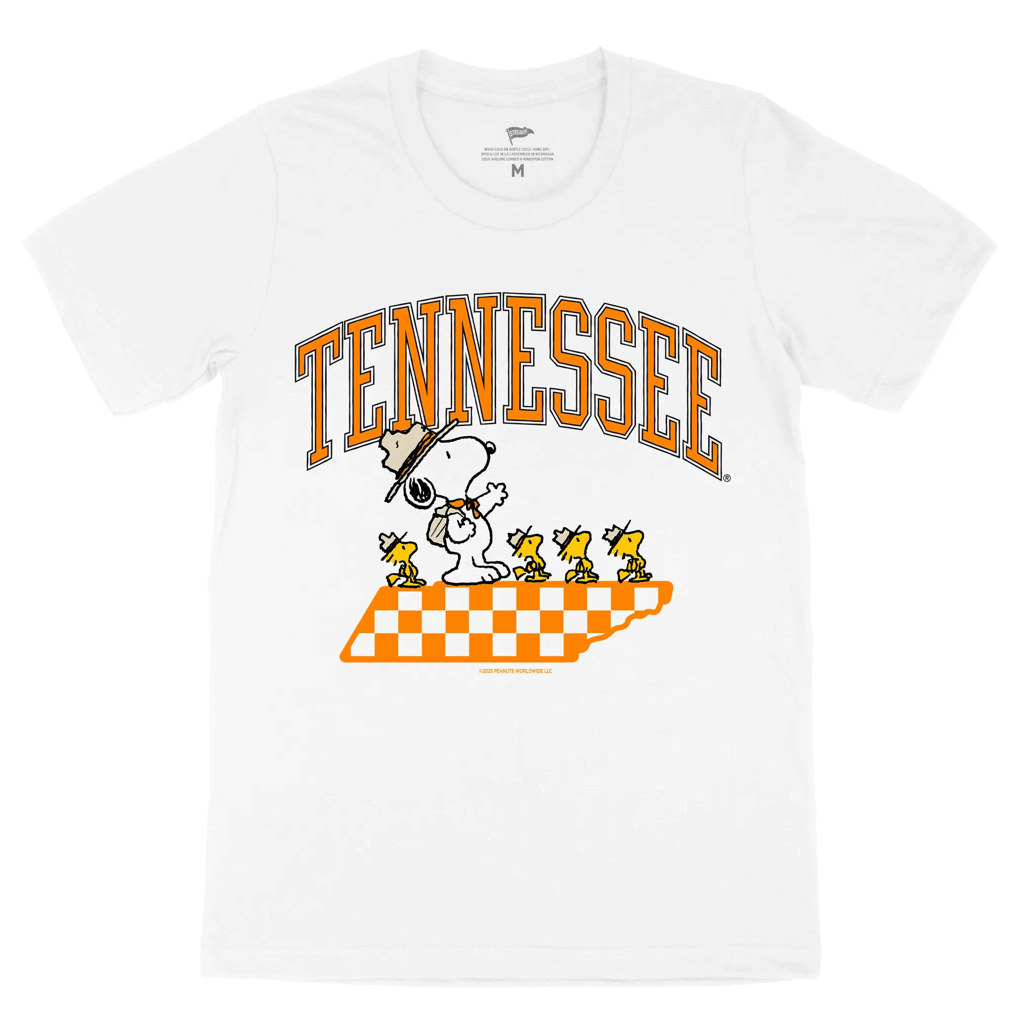 Peanuts x Tennessee Beagle Scouts Tee sold by Streaker Sports