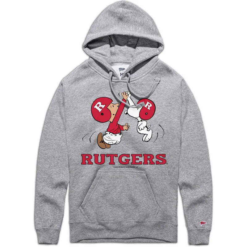 Peanuts x Rutgers Football Hoodie sold by Streaker Sports