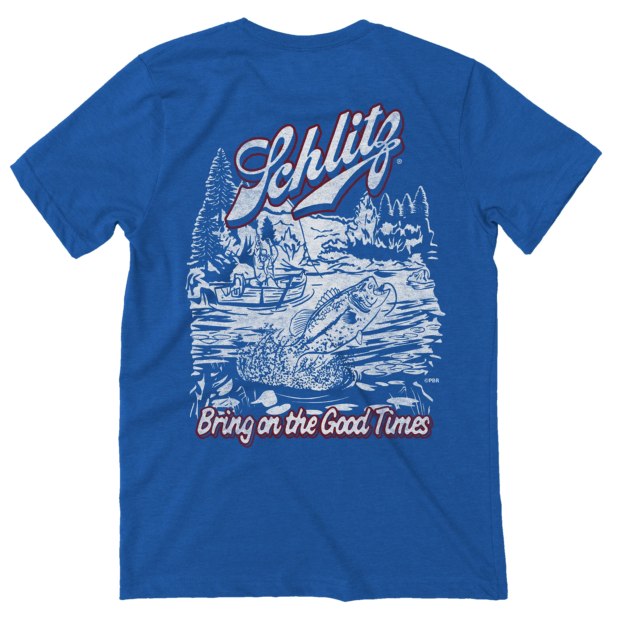 Schlitz Vintage Bring On The Good Times Tee sold by Streaker Sports product image thumbnail 3