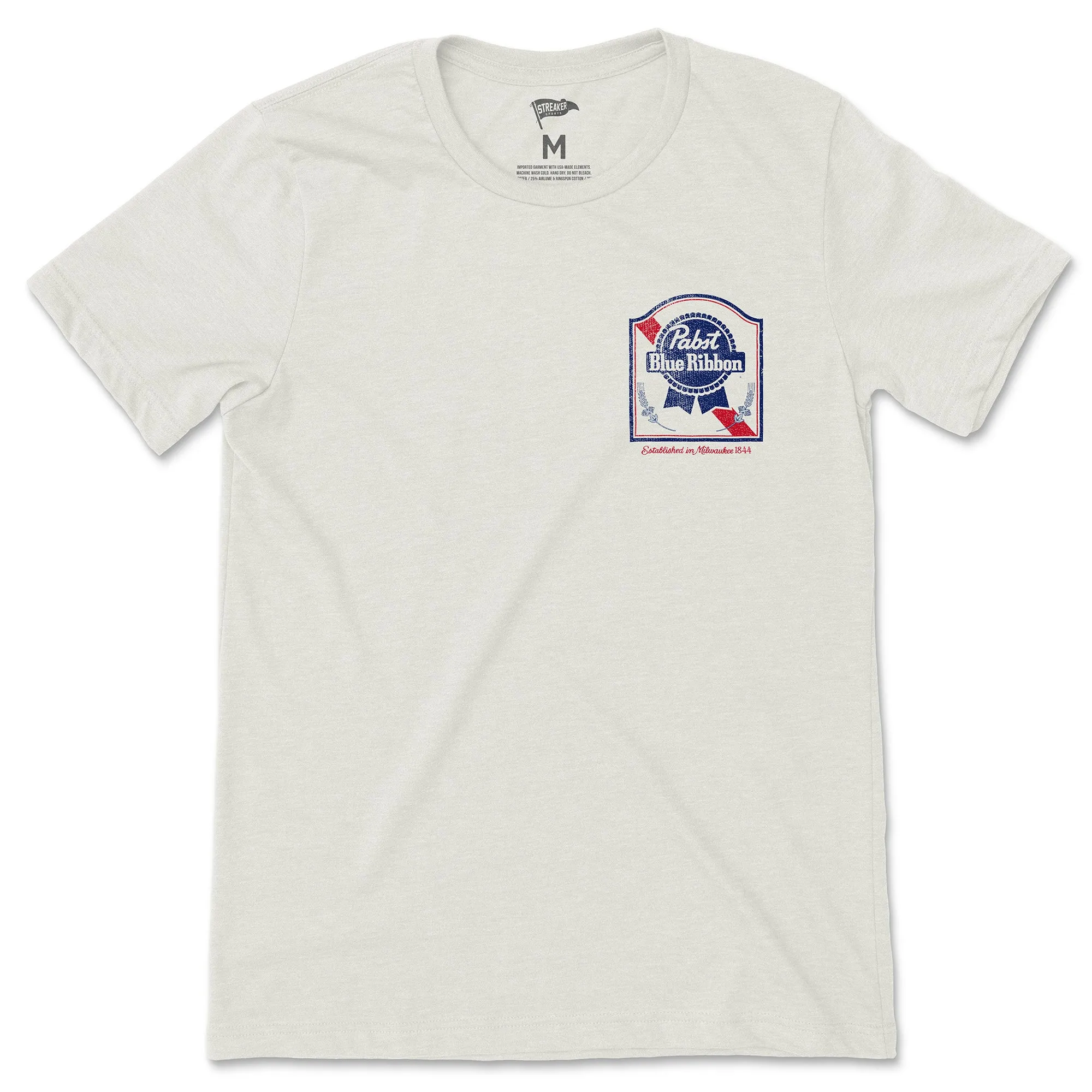 Pabst Blue Ribbon Vintage Best On Ice Tee sold by Streaker Sports product image thumbnail 2