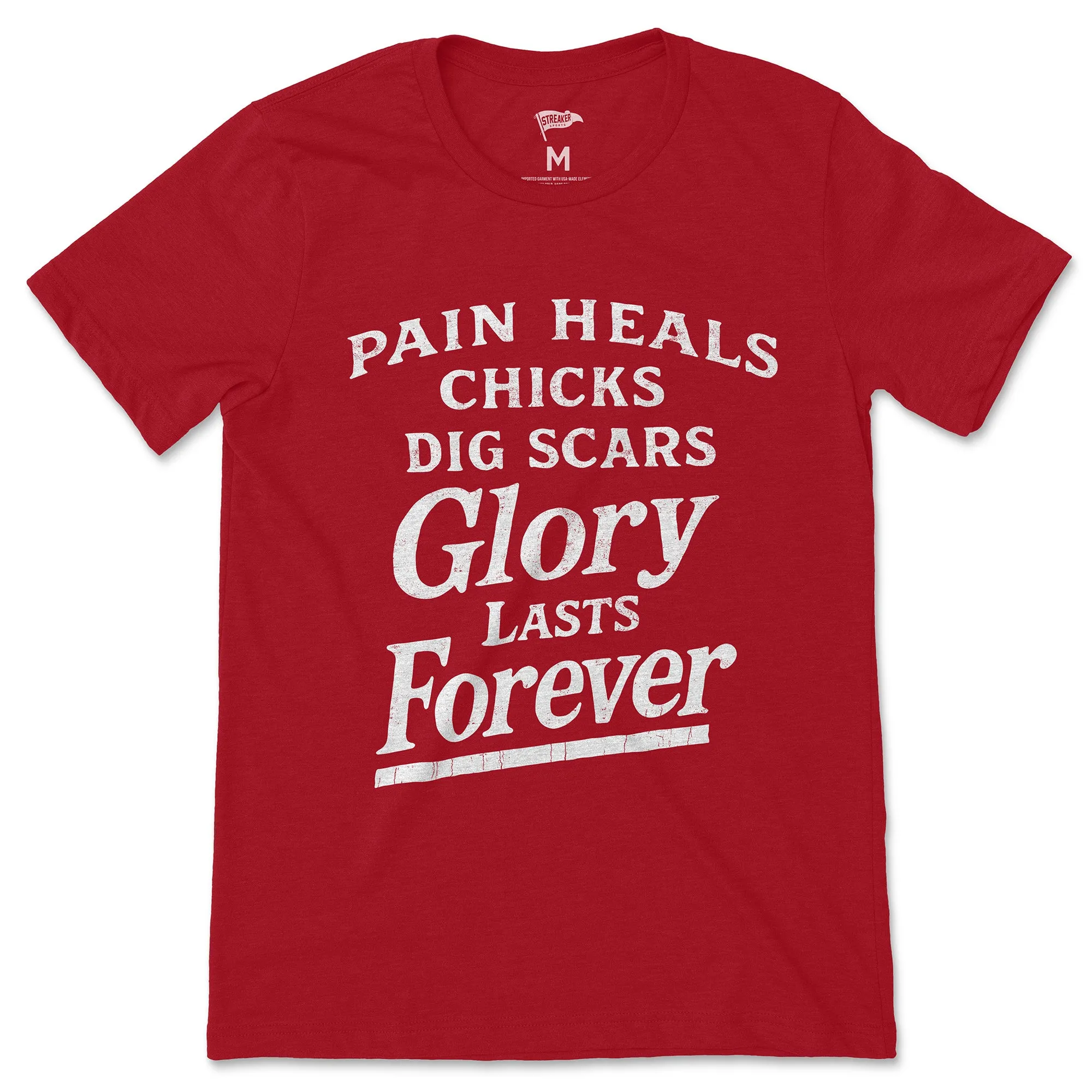Glory Lasts Forever Tee sold by Streaker Sports