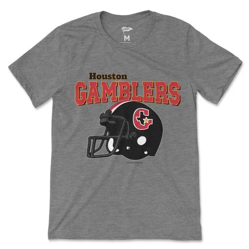 1984 Houston Gamblers Tee sold by Streaker Sports