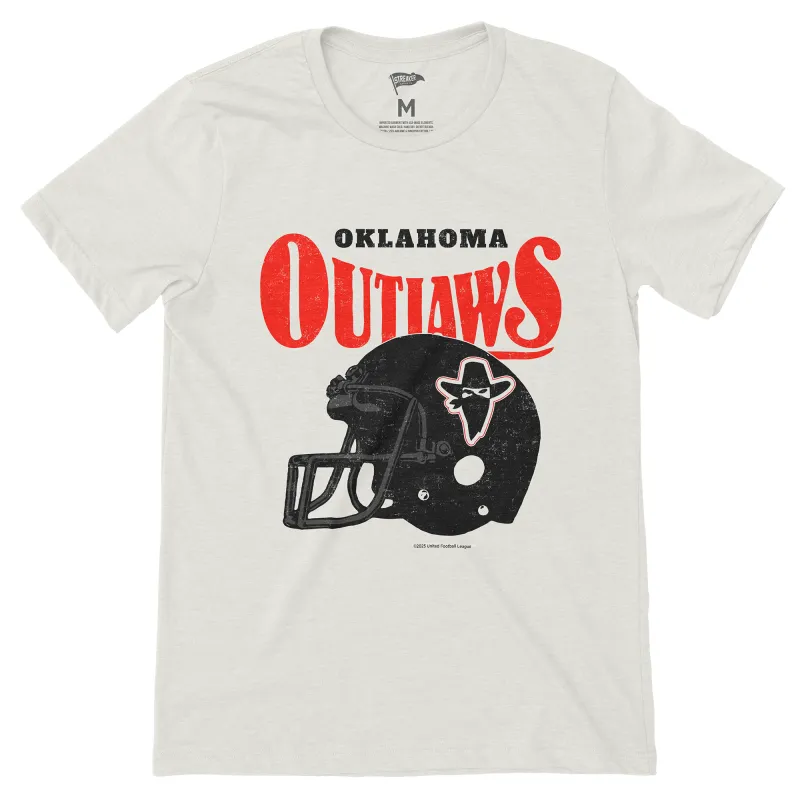 1984 Oklahoma Outlaws Tee sold by Streaker Sports