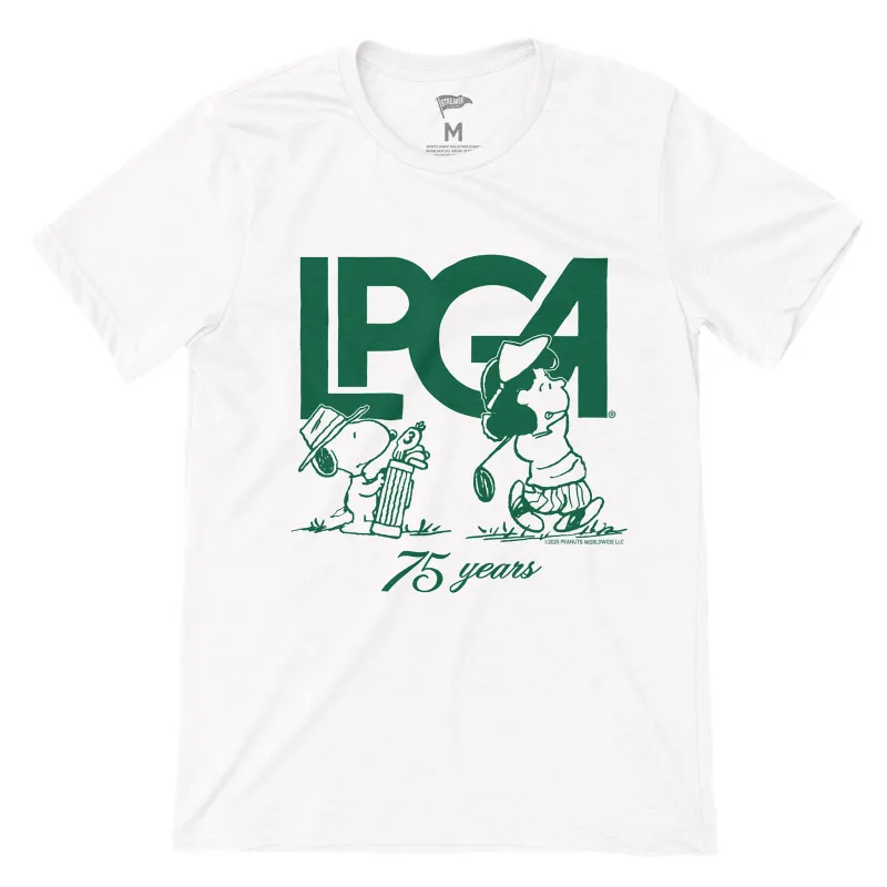 Peanuts x LPGA Lucy Swing Tee sold by Streaker Sports