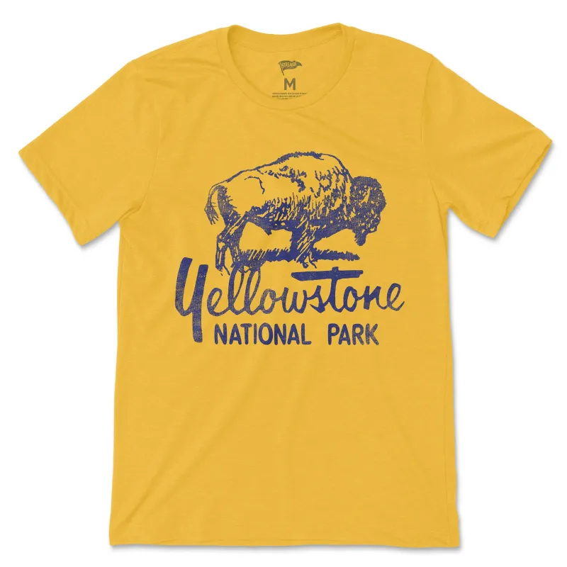 Vintage Yellowstone National Park Tee sold by Streaker Sports
