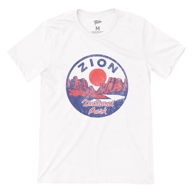 Vintage Zion National Park Tee sold by Streaker Sports