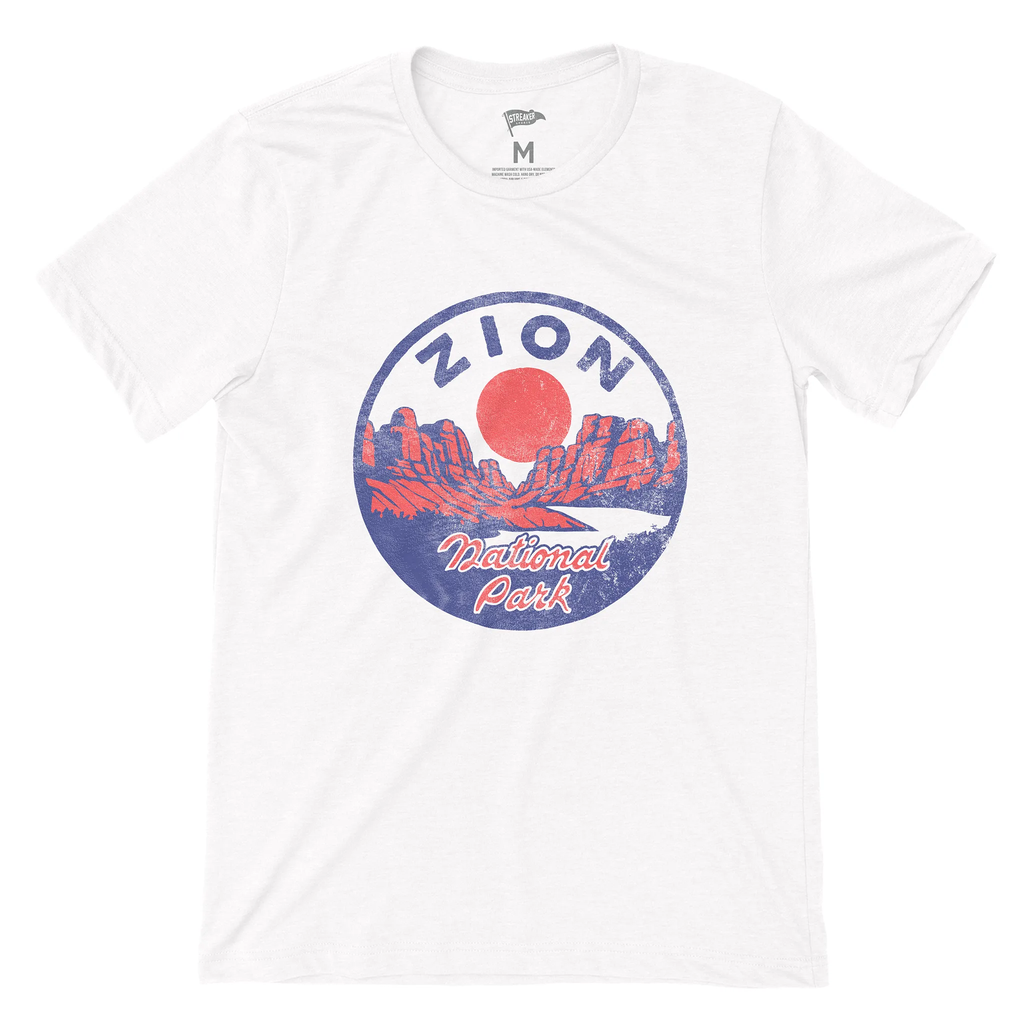 Vintage Zion National Park Tee sold by Streaker Sports