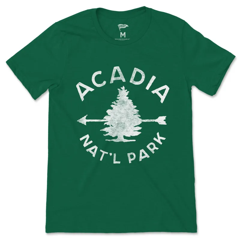 Vintage Acadia National Park Tee sold by Streaker Sports