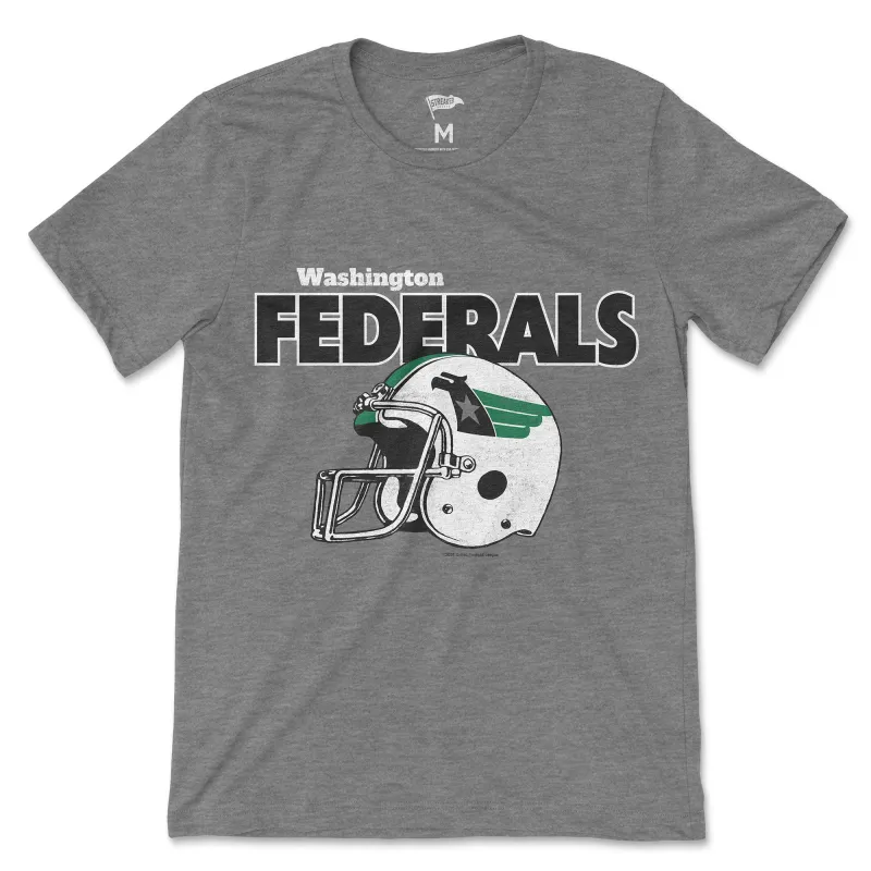1983 Washington Federals Tee sold by Streaker Sports