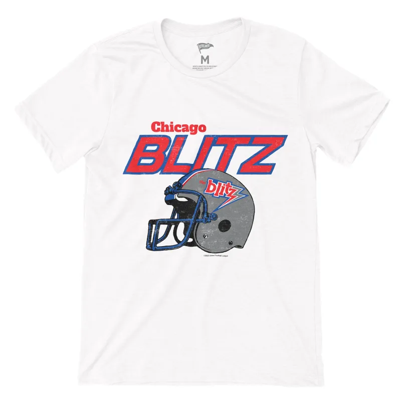 1983 Chicago Blitz Tee sold by Streaker Sports