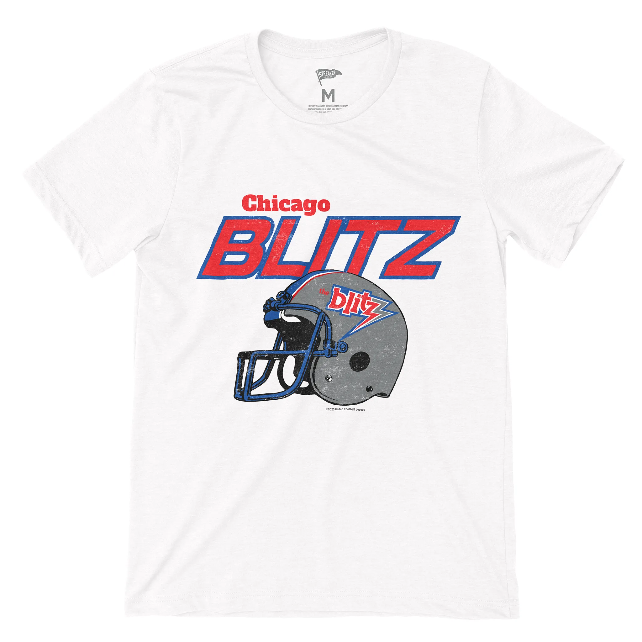 1983 Chicago Blitz Tee sold by Streaker Sports