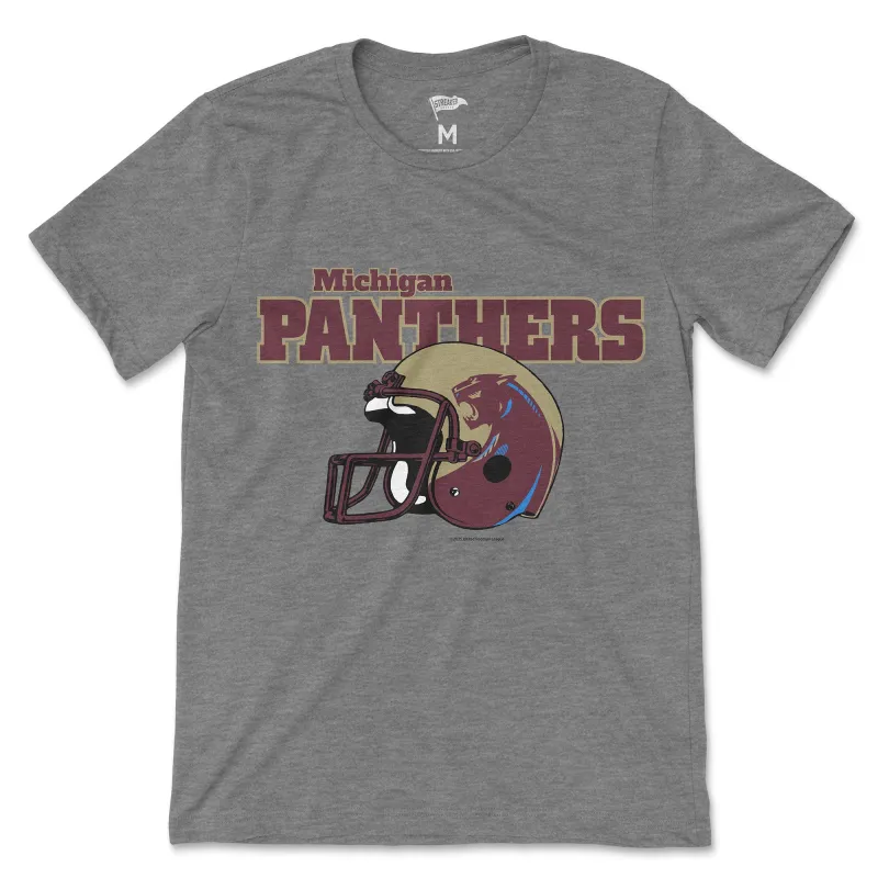 1983 Michigan Panthers Tee sold by Streaker Sports