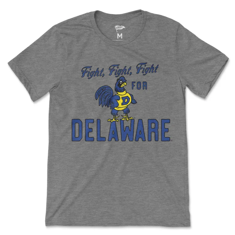 Delaware Vintage Fight Tee sold by Streaker Sports