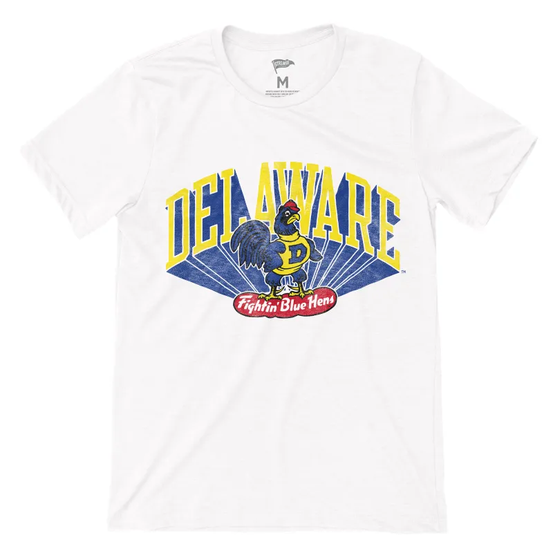 Delaware Vintage Fightin' Blue Hens Tee sold by Streaker Sports